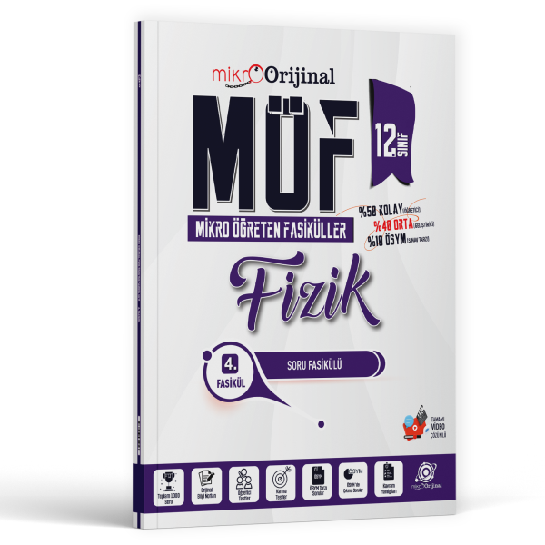 MİKRO ORİJİNAL 12.SINIF MÖF FASİKÜL FİZİK 4- 25-26